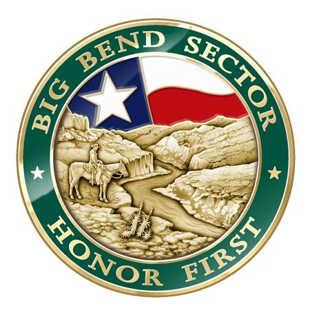Front of Big Bend Challenge Coin