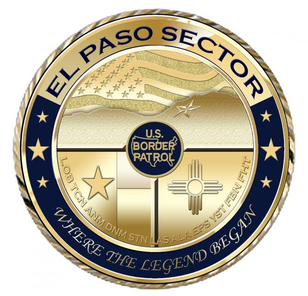 El Paso Sector challenge coin