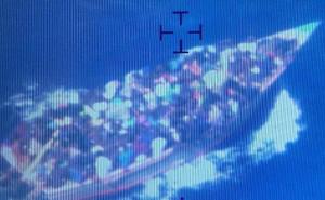 Overhead Image of vessel stopped by CBP in Caribbean 