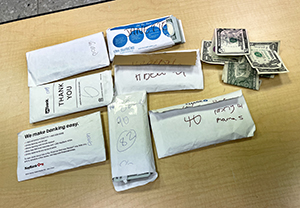 U.S. Customs and Border Protection officers seized over $167,000 in unreported currency from six separate departing international travelers during February at Washington Dulles International Airport.
