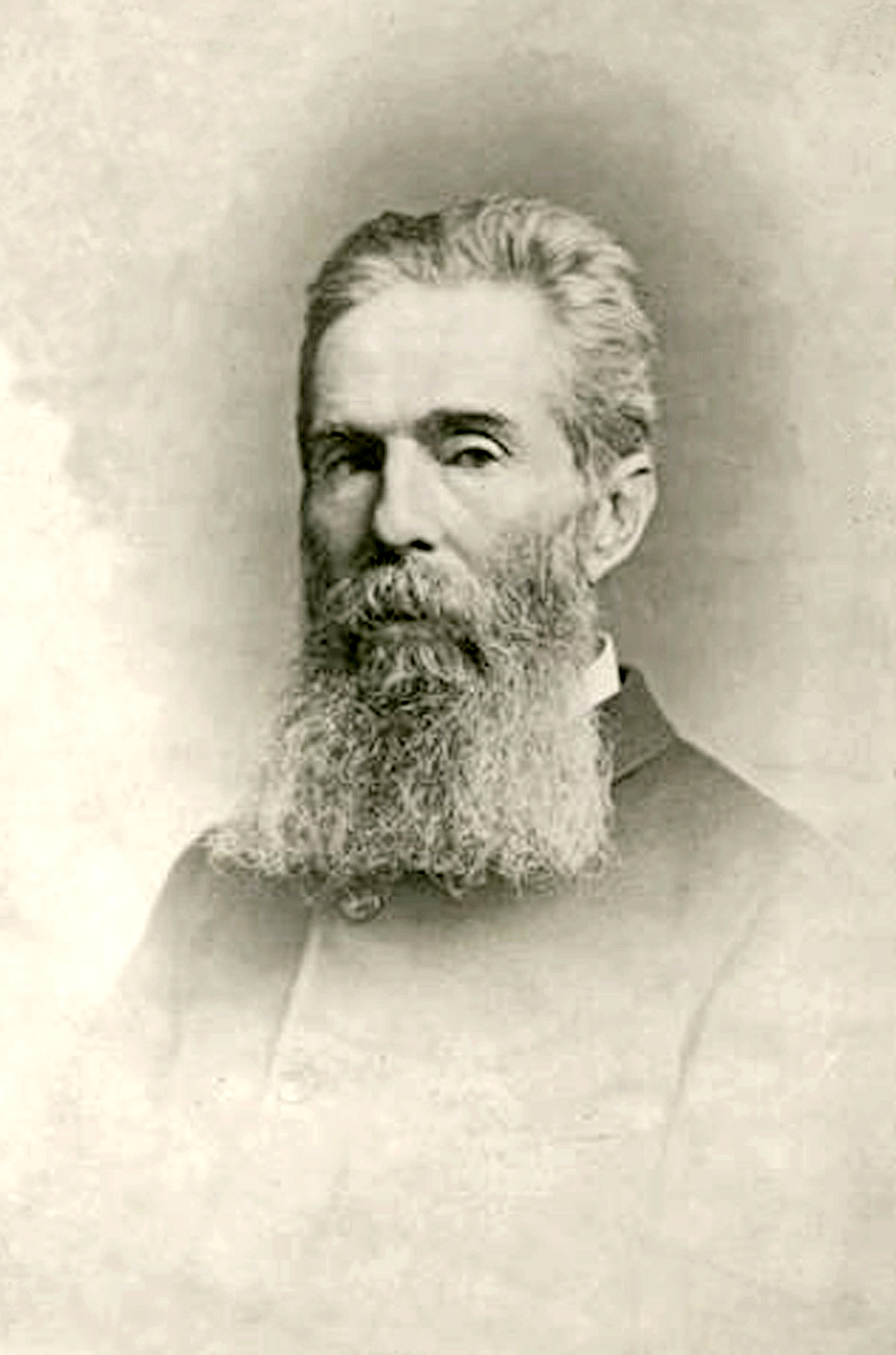 Herman Melville (1819-1891)1885 portrait by Rockwood, 17 Union Square (West), New York; George Gardner, photographer.  This photograph shows Herman Melville at the time of his retirement as a customs inspector at the Port of New York.