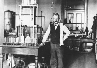 Chief Chemist Walter L. Howell in the New Orleans Customs Laboratory