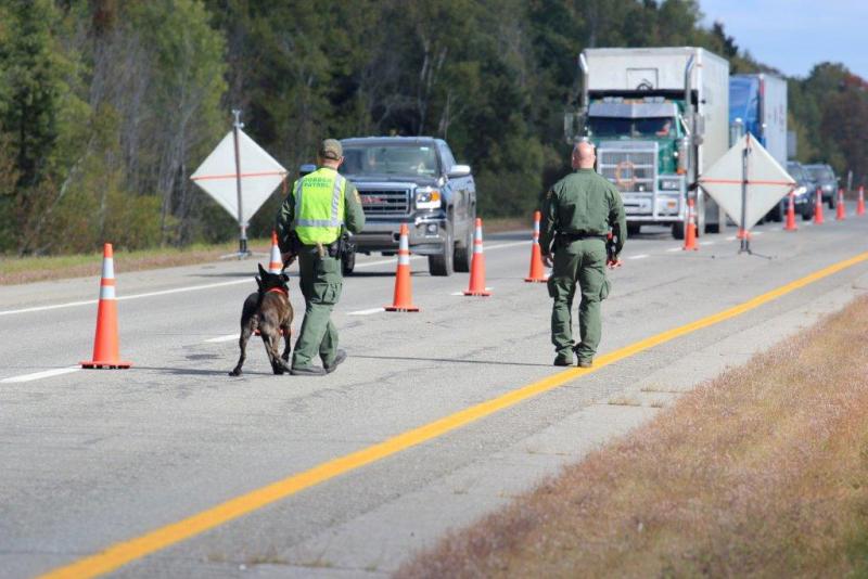 Houlton Border Patrol Sector checkpoint in Maine. (file photo)