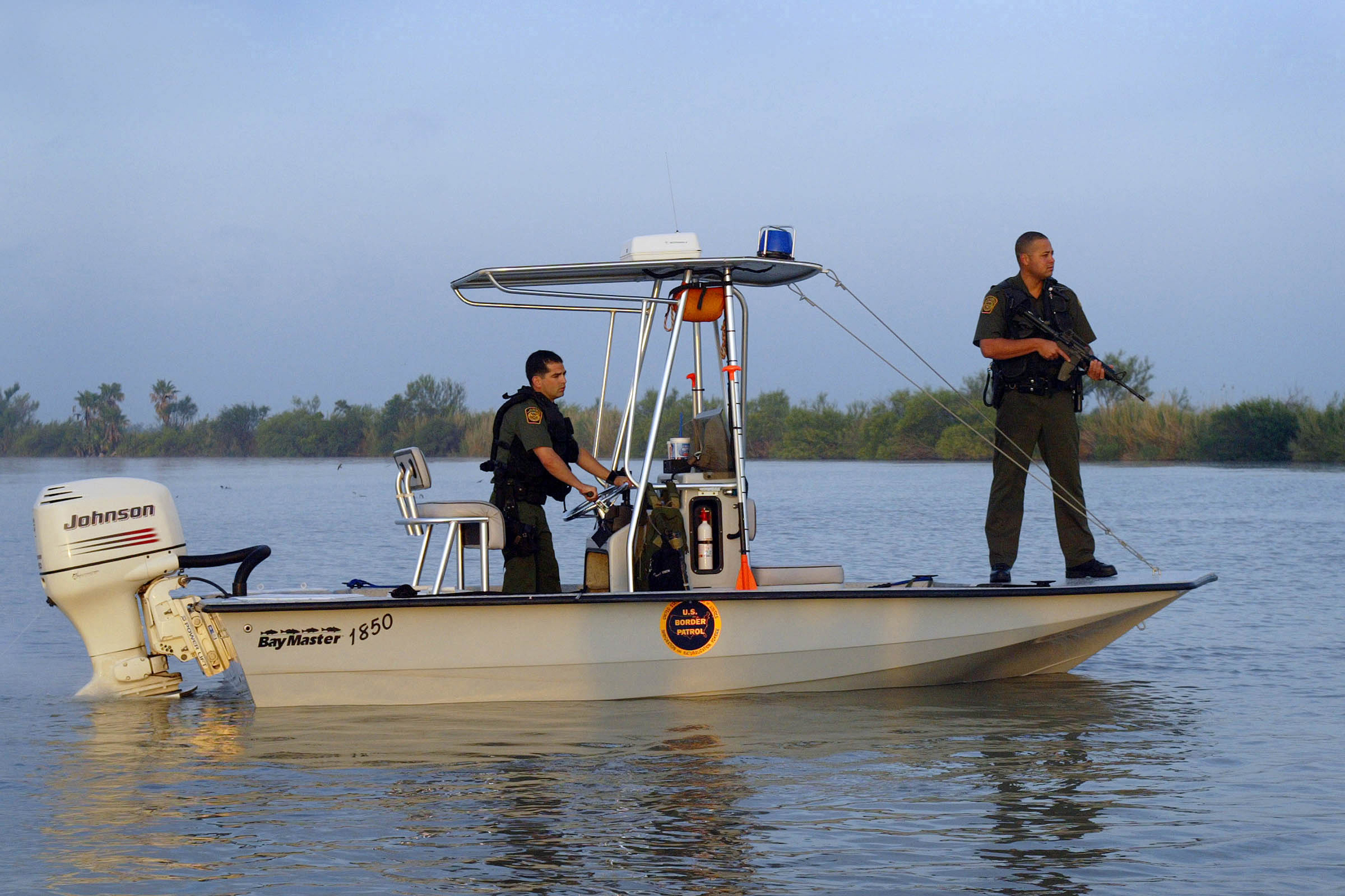 U.S. Border Patrol Marine units patrol the waterways of our Nation's borders.