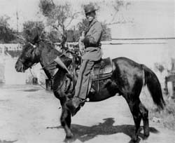 Border Patrol Agent on Horseback