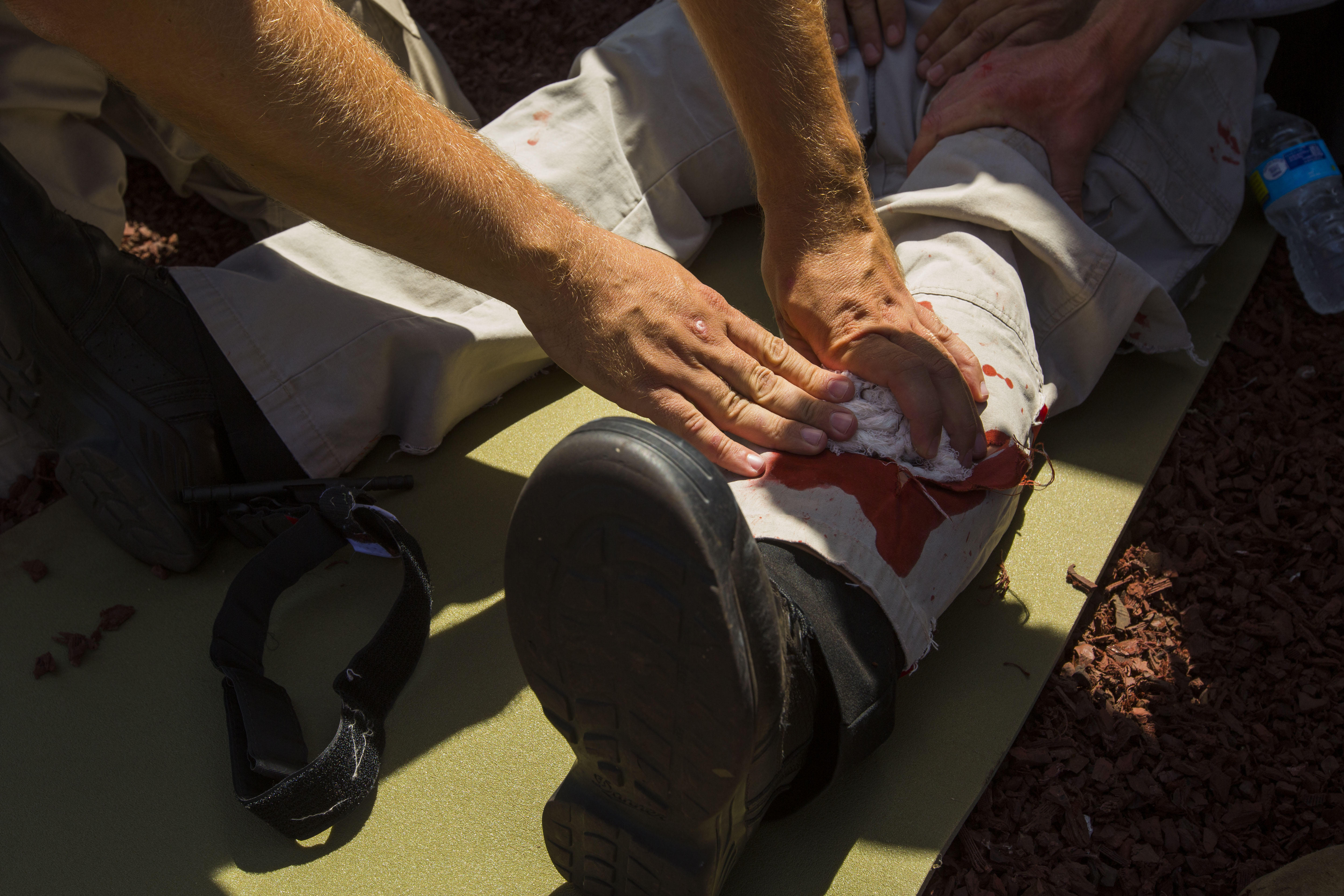 Photo of first-aid training