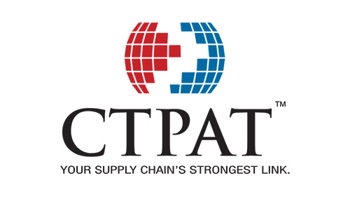 CTPAT logo, links to the CTPAT page