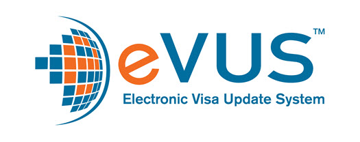 EVUS Trademark logo