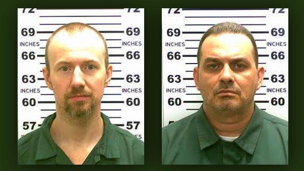 Photo of prison escapees David Sweat and Richard Matt