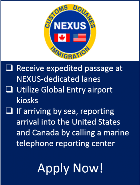 NEXUS | U.S. Customs and Border Protection