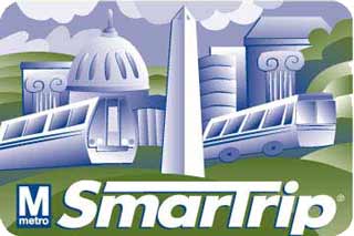 Front of a smartrip card
