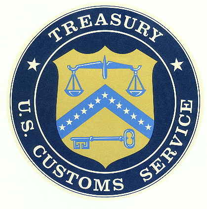 U.S. Customs Service Seal 1968-2003