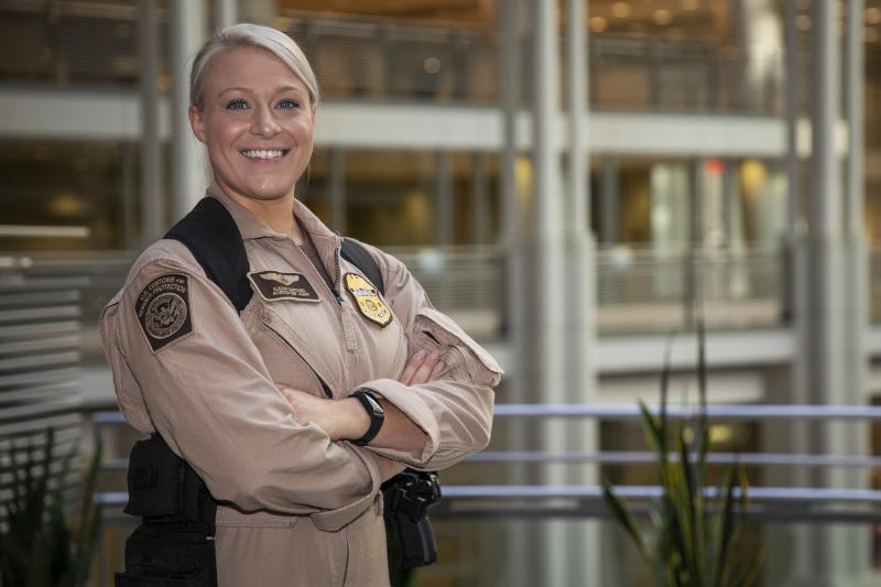 Aviation Enforcement Agent (AEA) Alison Garduno 