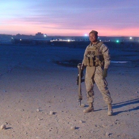 Chimsakda “Chuck” Uk, Marine Corps combat veteran and proud member of the U.S. Customs and Border Protection (CBP) family