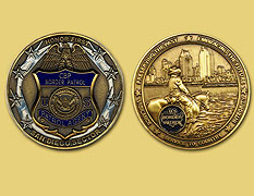 Image of the San Diego Sector challenge coin