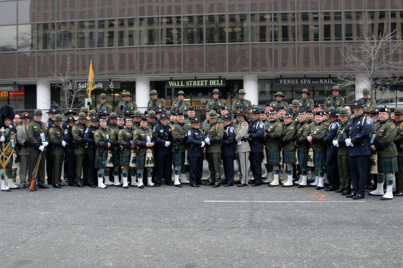 U.S. Customs and Border Protection's presence was evident as they played a role in the events on Inauguration Day, from marching in the parade to providing security. Photo Credit: George Felton
