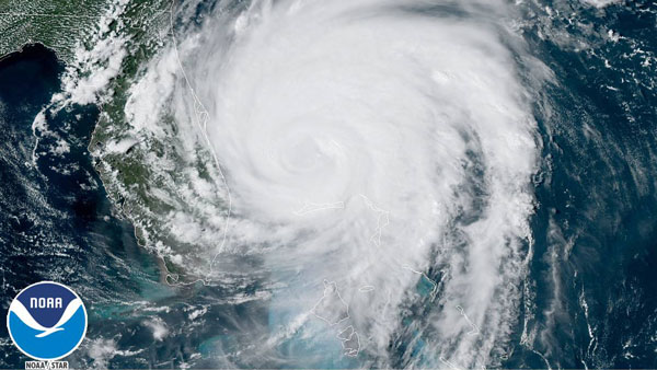 Hurricane Dorian satellite photo courtesy of NOAA
