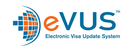 EVUS trademark logo