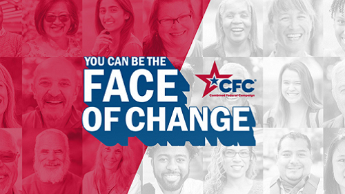 Faces of people behind campaign slogan You Can Be the Face of Change