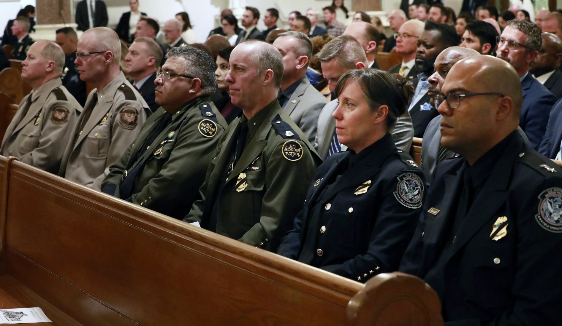 CBP leaders attend the annual Blue Mass May 3 at St. Patrick Church in Washington, D.C.