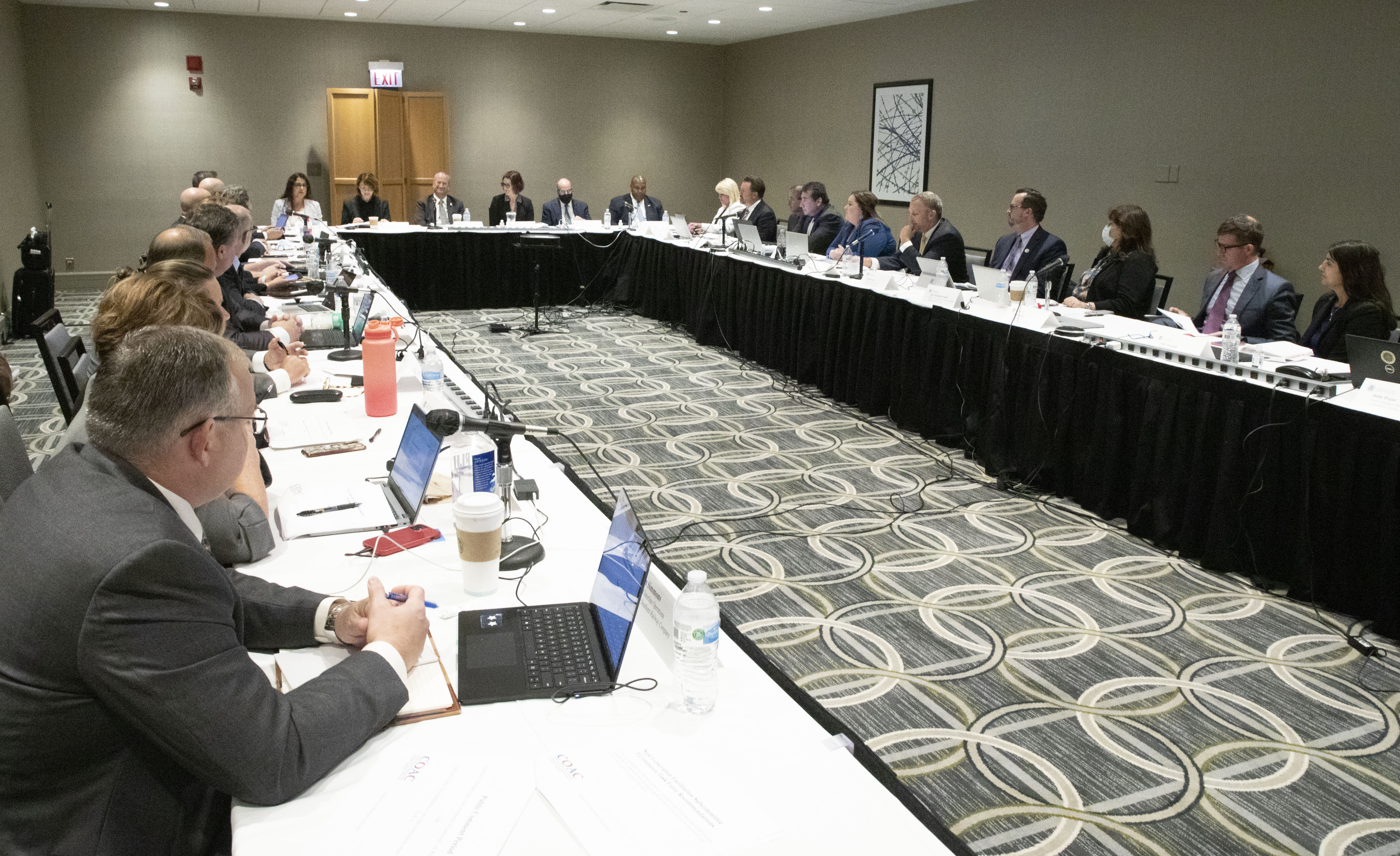 Members of the 16th term COAC convened in Chicago on Sept. 14. 