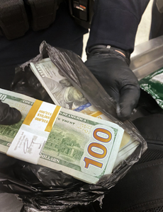 U.S. Customs and Border Protection seized more than $200,000 in unreported currency from a Nigeria-bound New Jersey man at Philadelphia International Airport on January 22, 2023. Travelers may carry as much currency and other monetary instruments as they wish, but federal law requires them to report all currency of $10,000 or more.