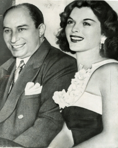 Salvatore Sollazzo, 45, and his wife Jeanne, 28, Feb 26, 1951.