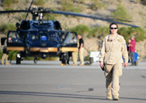 Female Air and Marine agent