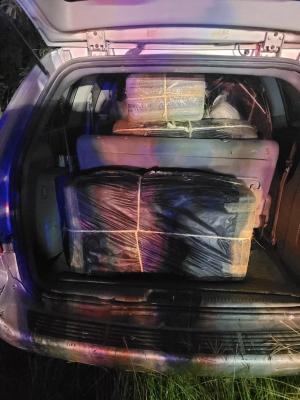 Packages containing 502 pounds of marijuana seized by RGV Sector Border Patrol agents.