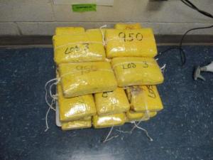 Cocaine load stopped at the Bridge of the Americas.