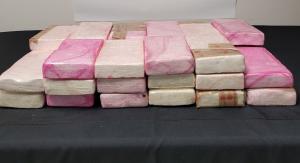 Packages containing 78 pounds of cocaine seized by CBP officers at Eagle Pass Port of Entry.