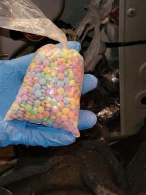 Multi-colored fentanyl seized in El Paso.