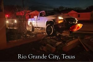 This vehicle was used by human smugglers in Rio Grande City, Texas.