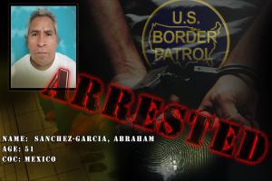 Laredo Sector Border Patrol apprehends gang member