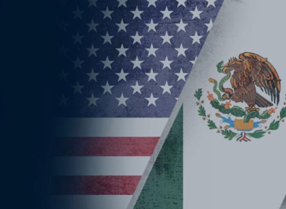 Graphic of the U.S., Mexico and Canada flags