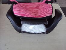 Meth concealed in child booster seat