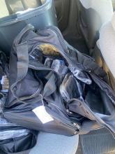 Narcotics found in a black gym bag