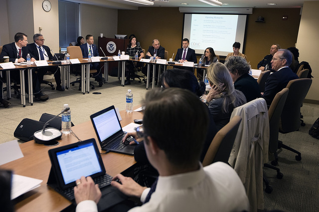 The COAC, an advisory committee established by Congress, is comprised of 20 appointed members from the international trade community.  On Wednesday members convened in Washington, D.C.