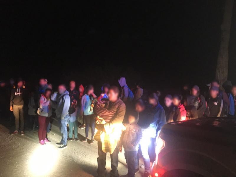 231 Central Americans after they illegally entered the country and surrendered to agents west of Lukeville April 30, 2019.