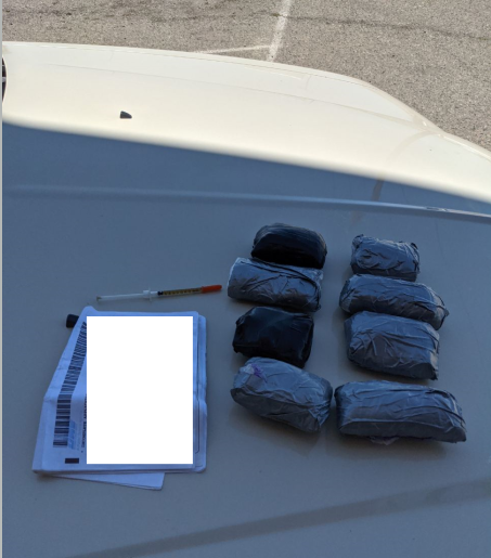 Border Patrol agents discovered eight packages concealed inside the liner of the woman’s purse.  Agents determined that the packages contained a white substance that was consistent with the characteristics of methamphetamine.  
