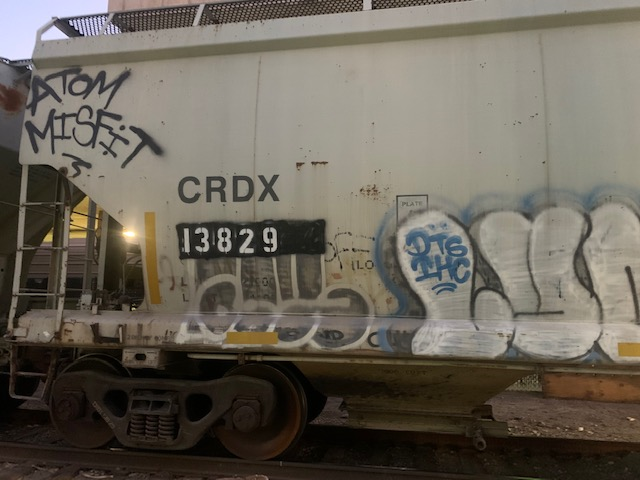 U.S. Customs and Border Protection officers on Tuesday apprehended three Mexican nationals that attempted to evade detection in a freight train arriving from Mexico.