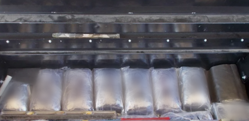 U.S. Customs and Border Protection (CBP) officers working at the Tecate Port of Entry discovered more than 400 pounds of methamphetamine, cocaine and heroin concealed in toolboxes destined for the U.S.