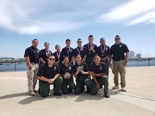 Border Patrol Explorer Post 4108 competed in the 2019 Best in the West.