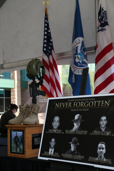 Border Patrol honors the Fallen.