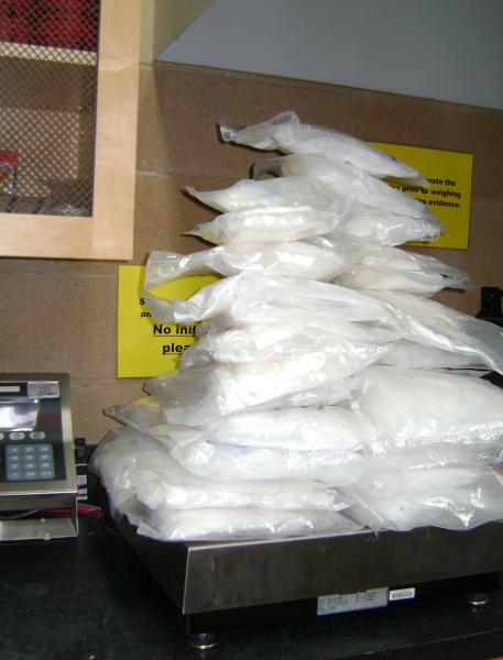 The 58 bundles of narcotics were valued at $868,154.
