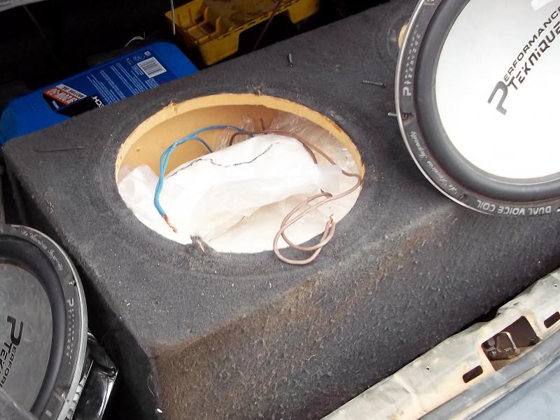 Agents seized a combination of heroin, meth and cocaine from within a stereo speaker inside of a smuggling vehicle