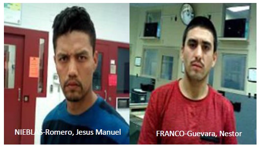 Agents arrested two Mexicans previously convicted on Sex crimes