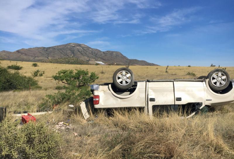 Agents rendered aid to several people who were involved in a single vehicle rollover. Five of them turned out to be in the country illegally.