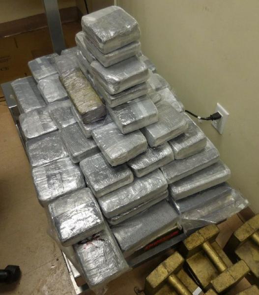More than $57,000 worth of marijuana was located by CBP officers at the Port of Douglas