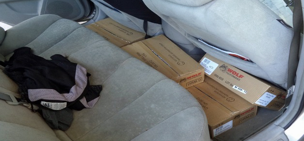 Upon searching a sedan headed for Mexico, CBP officers uncovered 12,000 tactical weapon ammunition along the backseat floors.